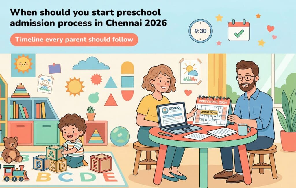 When Should You Start Preschool Admission Process in Chennai 2026 Timeline Every Parent Should Follow