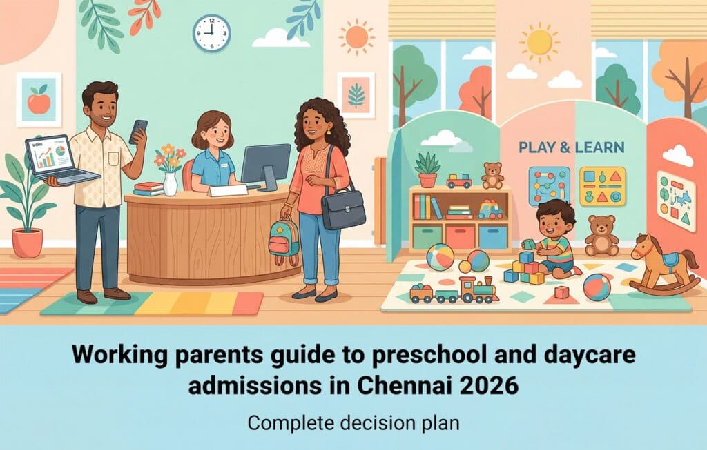 Working Parents Guide to Preschool and Daycare Admissions in Chennai 2026 Complete Decision Plan